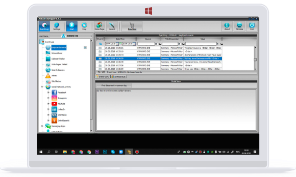 Actual Keylogger for Windows
